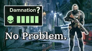 Veteran TRIVIALIZES hardest difficulty (DARKTIDE Damnation difficulty gameplay)