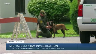 Michael Burham had been in Warren, PA before Jamestown woman's death
