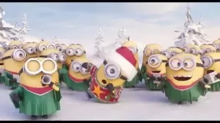 MINIONS Merry Christmas.  Поздравление с Новым Годом