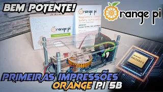 Testei a Orange PI 5B! WI-FI, 16GB Ram e RK3588S - Unboxing e Testes no AetherSX2