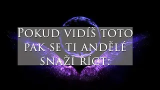 ANDĚLSKÝ VZKAZ | ANDĚLÉ SE TI SNAŽÍ POSLAT ZPRÁVU👼 ✨🦋| #vesmirnevzkazy #andělskévzkazy