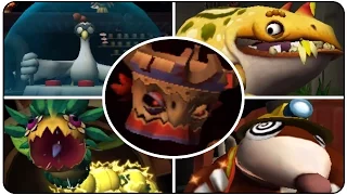 Donkey Kong Country Returns 3D - All Bosses