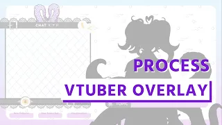 Vtuber Stream Overlay design process ✧ Mato Mythos【Timelapse】