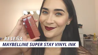 ¿Valen la pena los Super Stay Vinyl Ink de Maybelline? | Carla Calvo