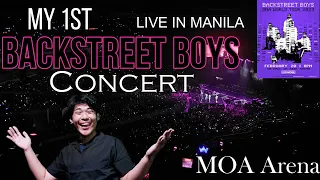 MY FIRST BACKSTREET BOYS CONCERT (DNA WORLD TOUR 2023) LIVE IN MANILA