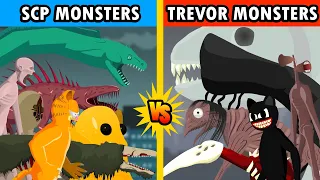 Trevor Monster vs SCP Monster | Monster Animation