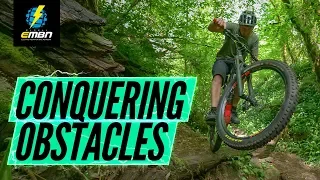 5 Common Trail Obstacles & How To Ride Over Them | E-MTB Skills