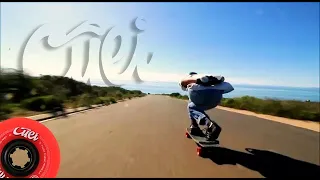 South African Ripper Tom de Villers with FlowThane | Downhill Skateboard