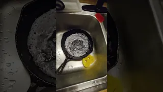 Soap is perfectly fine to clean cast iron!