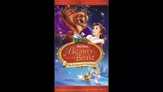 Opening & Closing to Beauty And The Beast: The Enchanted Christmas - Special Edition 2002 VHS