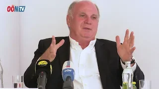 Uli Hoeneß: " Es ist ganz wichtig, dass dieser Sport für alle auf der Welt da ist!"