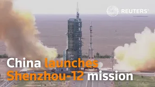 China launches crewed spacecraft Shenzhou-12 in historic mission