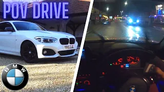 BMW 118i F21 POV Drive! (Nighttime)