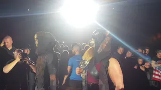 wwe live oberhausen 2018 the bludgeon brothers entrance