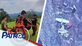 Mga sakay ng bumagsak na Cessna 340 kumpirmadong hindi nakaligtas | TV Patrol