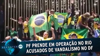 PF deflagra operação contra atos golpistas no Rio de Janeiro | Repórter SBT (16/01/22)
