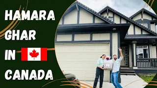 Our First House🏡 in Calgary Canada | Empty House Tour | First Time Home Buyer | 2 States in Canada