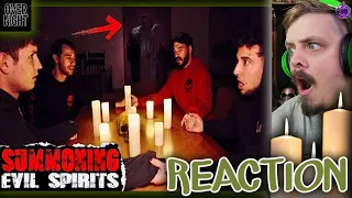 OVERNIGHT in HAUNTED WHALEY HOUSE: Something Evil Attacked Us... | REACTION ( PART 1)