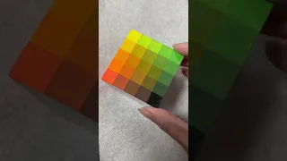 How I Made A Color Cube tiktok sabrinaeptonart