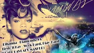 Rihanna - Diamonds VS Tiesto ft Kay - Work Hard, Play Hard(ISRAEL GAVLAEV MASHUP)