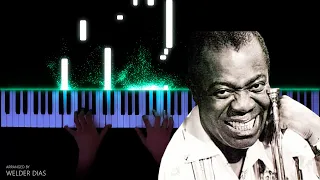 Louis Armstrong - What A Wonderful World | Piano Cover