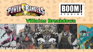 Boom Comics – Power Rangers: Heroes of the Grid Villains Breakdown