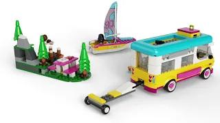 LEGO Friends Erdei lakóautó és vitorlás 41681 360 clip