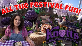 Knotts Berry Farm | Boysenberry Festival 2022 | Opening Day