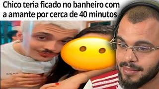 CHICO FICOU COM AMANTE EM BANHEIRO POR 40 MINUTOS (UMA MÁQUINA) - Maicon react