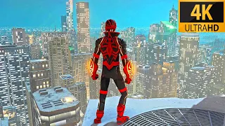 SPIDER MAN MILES MORALIS RHINO BOSS FIGHT RAY TRACING Ultra Realistic Graphics Gameplay 4K 60FPS
