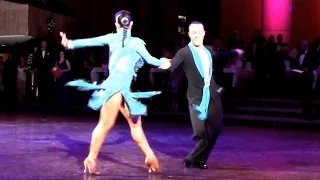 Joel Lopez - Kristina Bespechnova, WDC German Open 2016, WDC AL Latin, final - solo samba