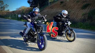 MT 125 VS XSR 125!