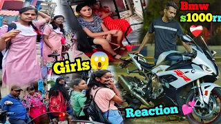 ANGRY Girls on Bmw s1000rr SOUND🤬😱🚀New Helmet lena ka Plan😍 NEED SUGGESTION 🙏