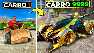 Evoluindo Carros NORMAIS para CARROS DO FUTURO!! (GTA 5)