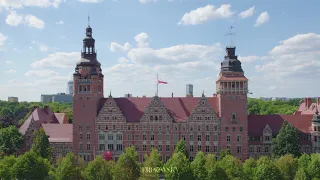 One sunny day in Szczecin - Drone Video - 4k wow - DJI