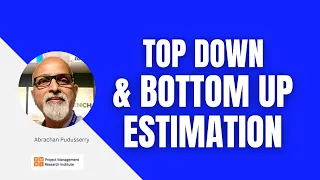 Top down and bottom up estimation explained