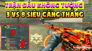 Bình luận Đột Kích - M4a1 Xì khói tùm lum và trận đấu 3 VS 8 không tưởng