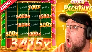 INSANE WIN ON NEW CRAZY PACHINKO LIVE GAME SHOW!