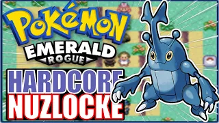 Pokémon Emerald Rogue Hardcore Nuzlocke - My First Ever Attempt!