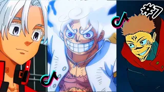 Badass Anime Moments Tiktok compilation PART 7 in 4K