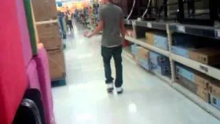 tripping in wal-mart