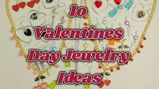 10 Valentines Day Jewelry Ideas | DIY Valentines Gifts | How To Make Jewelry | DIY Gifts 2022