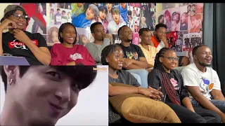 Africans show their friends (Newbies) when BTS speaks in English (chaos ensures)!!