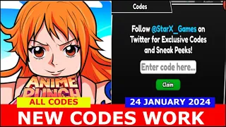 *NEW UPDATE CODES* [HAKI] Anime Punch Simulator ROBLOX | ALL CODES | JANUARY 24, 2024