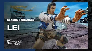 Tekken 7 - Lei Essentials & Season 2 Changes