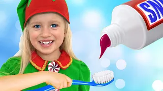 Morning Routine Brush Teeth + More Nursery Rhymes & Kids Songs by Katya and Dima