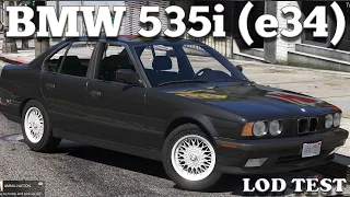 GTA V PC Mods - BMW 535i (e34) [DOWNLOAD]