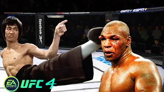 UFC4 Bruce Lee vs Mike Tyson EA Sports UFC 4 - Epic Fight