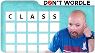 How to fail a wordle with CLASS