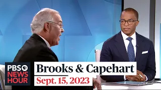 Brooks and Capehart on Biden's impeachment inquiry and tensions among House Republicans